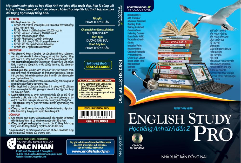 Phần mềm Tiếng Anh English Study Pro